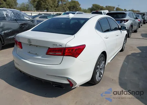 2019 Acura Tlx Tech Pkg из США, поврежденный, VIN 19UUB2F49KA010588